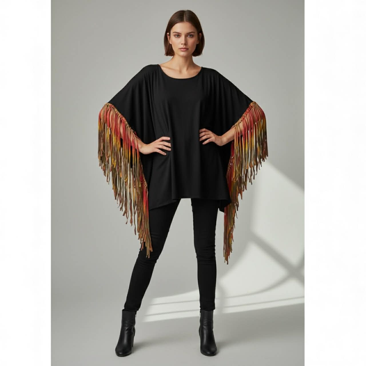 Fringed and Fabulous Tunic XL